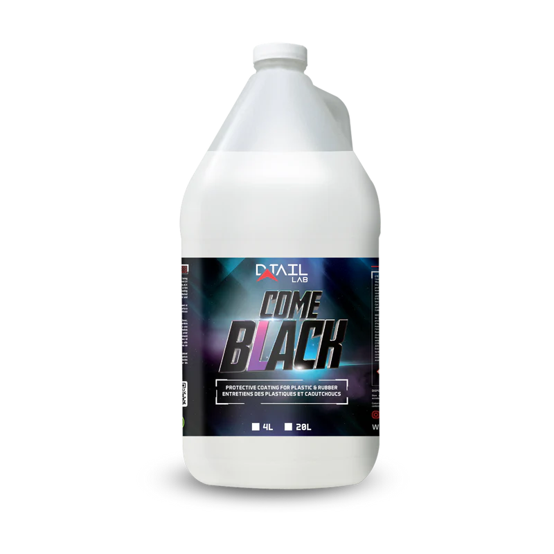 D-Tail Lab COMEBLACK Revêtement de garniture en plastique et en caoutchouc