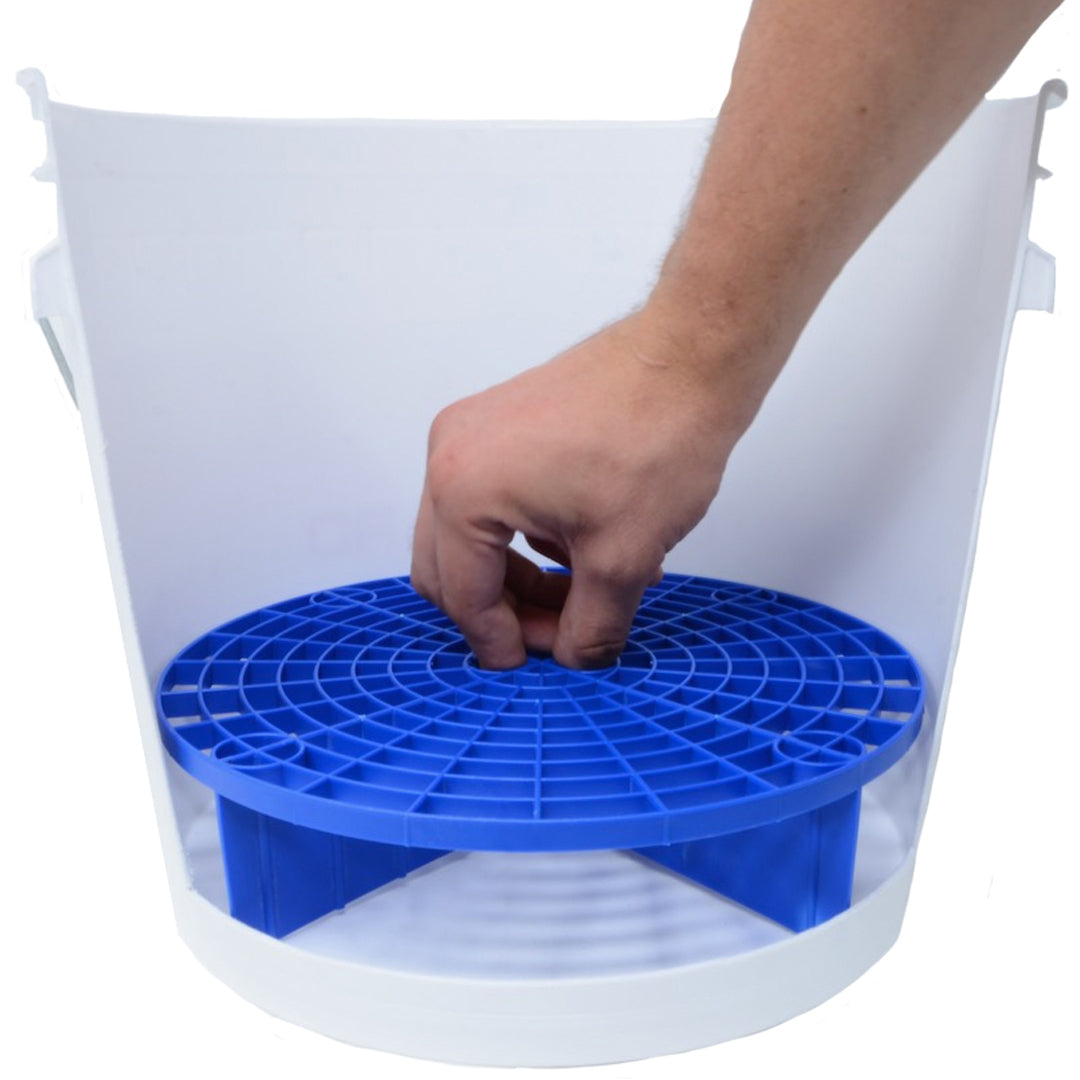 Grit Guard Bucket Insert Blue