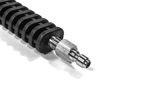 MTM Hydro 20&quot; Stainless Lance with SS Fittings, Bend, and Boot #12.5000