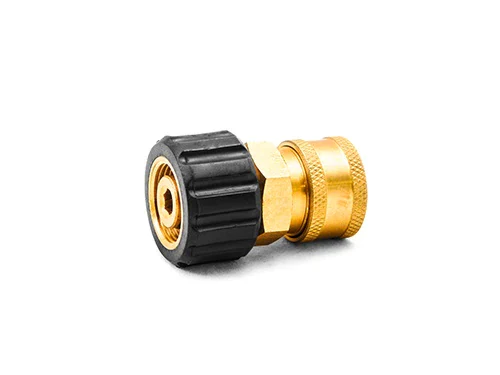 MTM HYDRO 3/8&quot; QC BRASS COUPLER X M22 F 14MM TWIST COUPLER (24.0448)