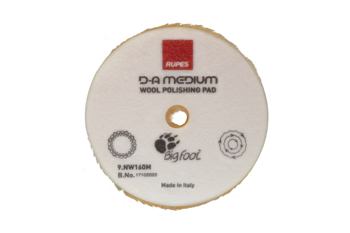 Rupes DA Medium Wool 130mm (5" - LHR15) Medium Pad *NEW*