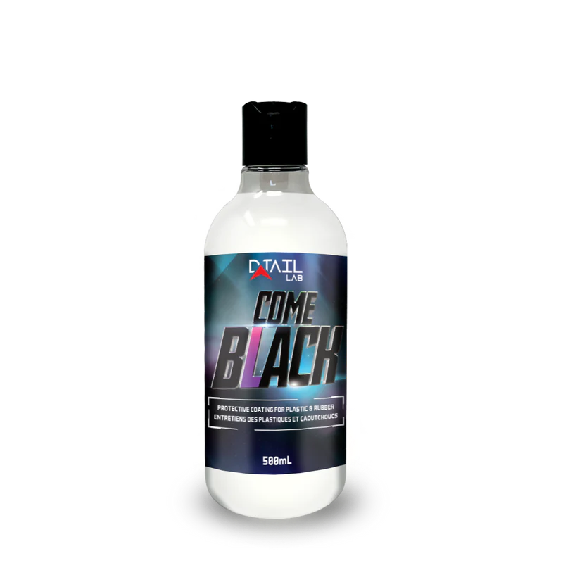 D-Tail Lab COMEBLACK Revêtement de garniture en plastique et en caoutchouc