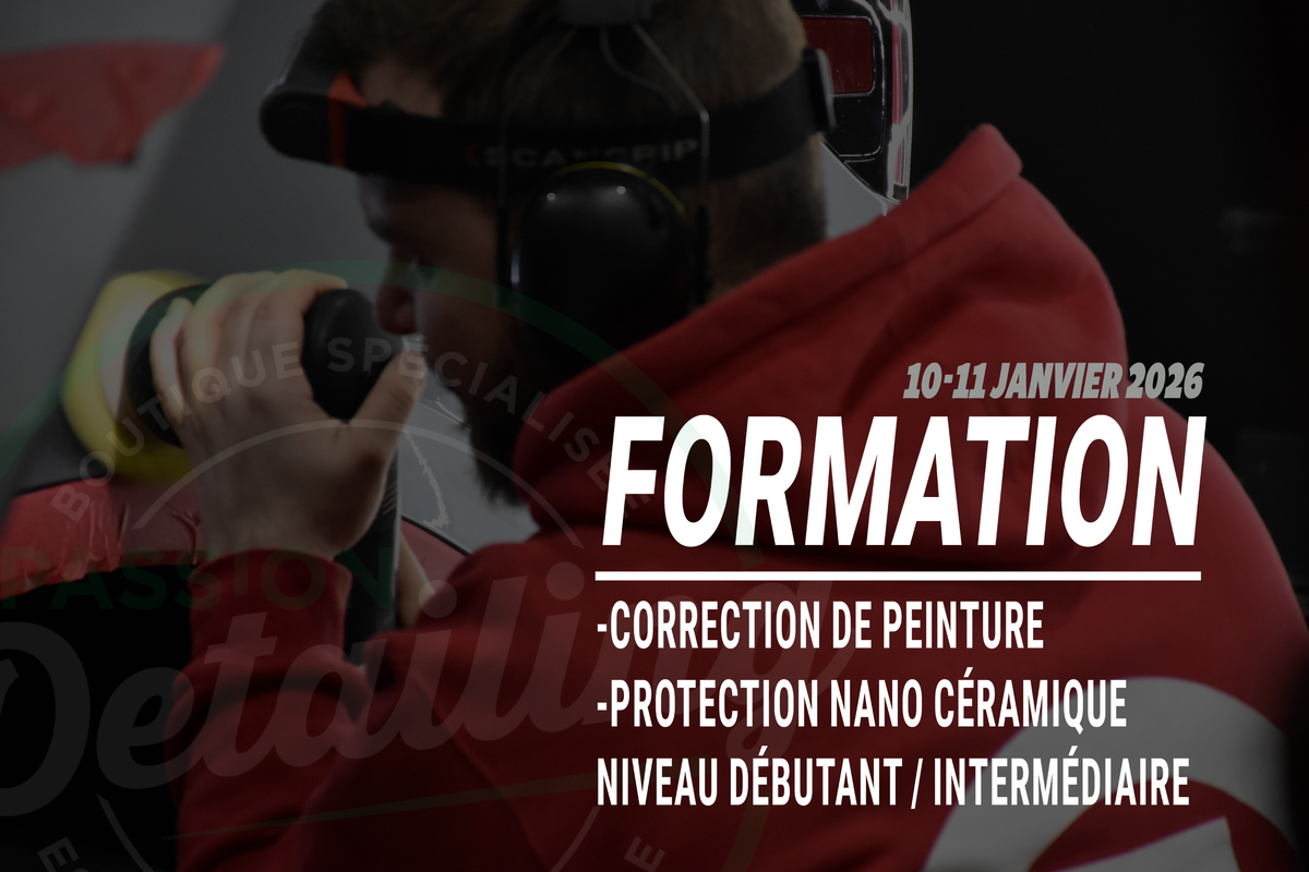 Formation Polissage, Correction de Peinture &amp; Protection Céramique | 10 &amp; 11 Janvier 2026 (2 jours) à St-Hyacinthe