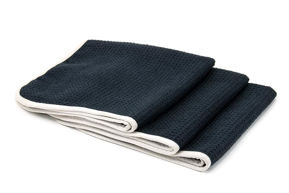 Autofiber [No Streak Freak] Linge Microfibre Gaufré pour Vitres (16&quot;x16&quot; 400 gsm) Ensemble de 3