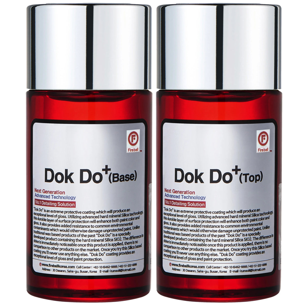 Fireball Dok Do+ 105mL Kit (3x35) (Professionnel Autorisé Seulement, contactez-nous pour avoir accès)