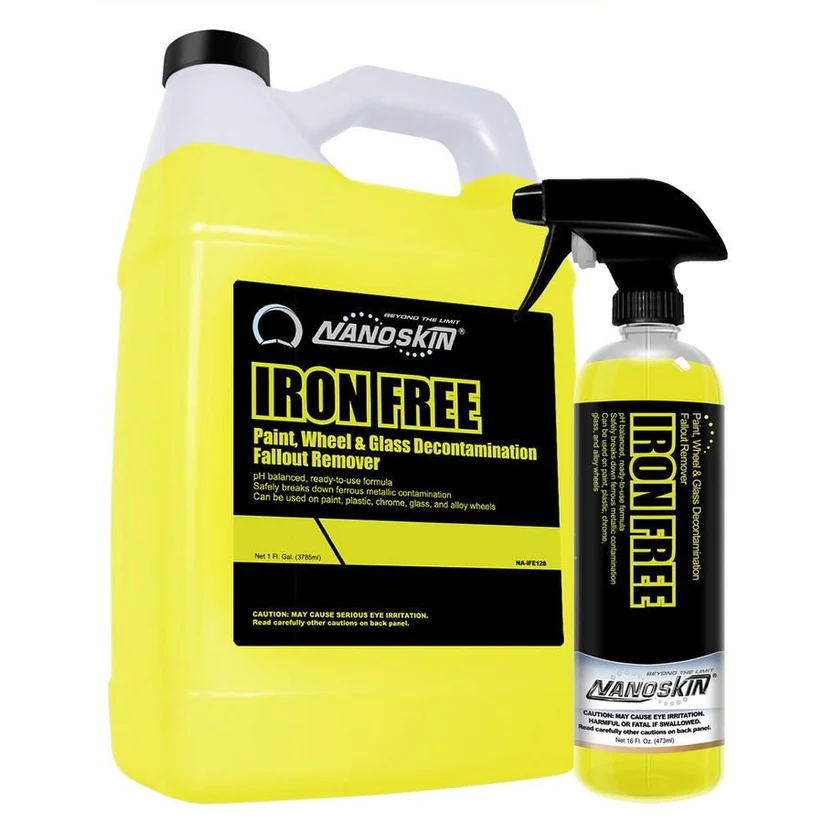 Nanoskin IRON FREE Paint, Wheel &amp; Glass Decontamination / Fallout Remover