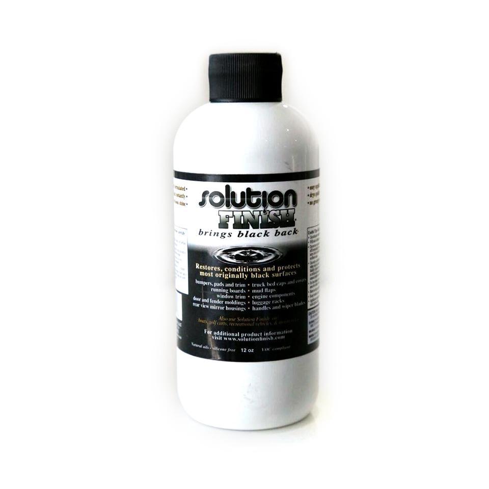 Solution Finish Black Trim Restorer 12oz