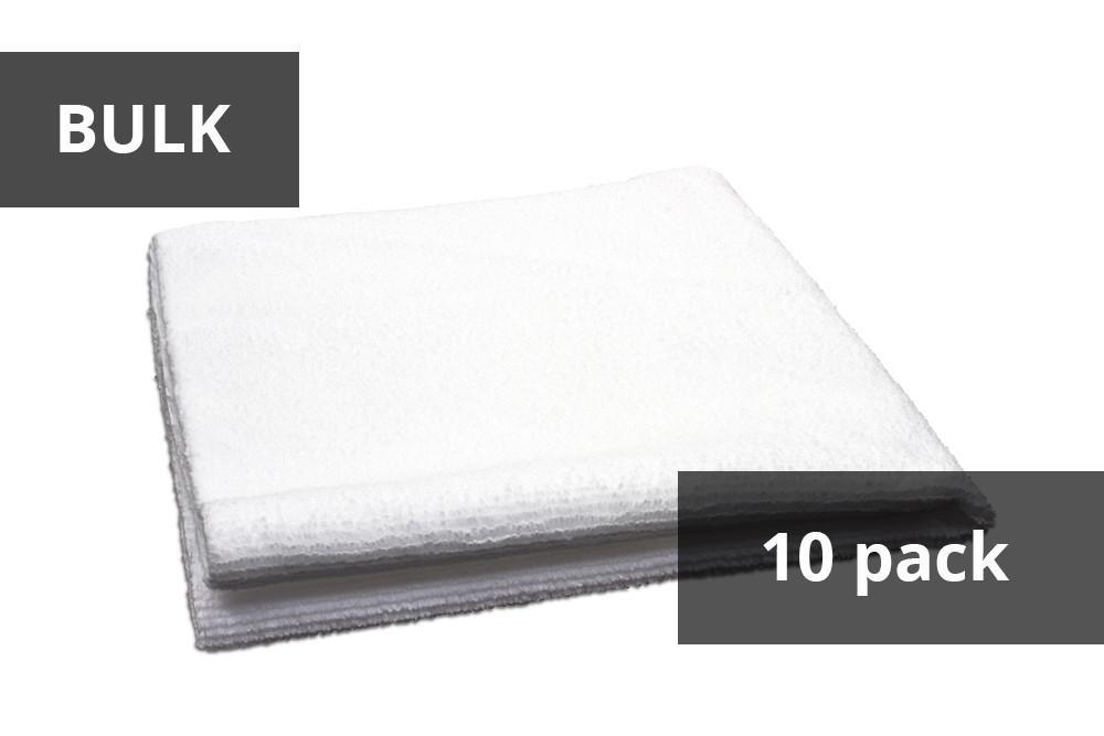Autofiber [Utility] All-Purpose Edgeless Microfiber Towel (16 in x 16 in., 300 gsm) 10pack Passion Detailing