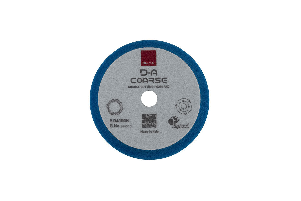 Rupes DA Coarse (5&quot; - LHR15) Blue Cutting Foam Pad 150mm