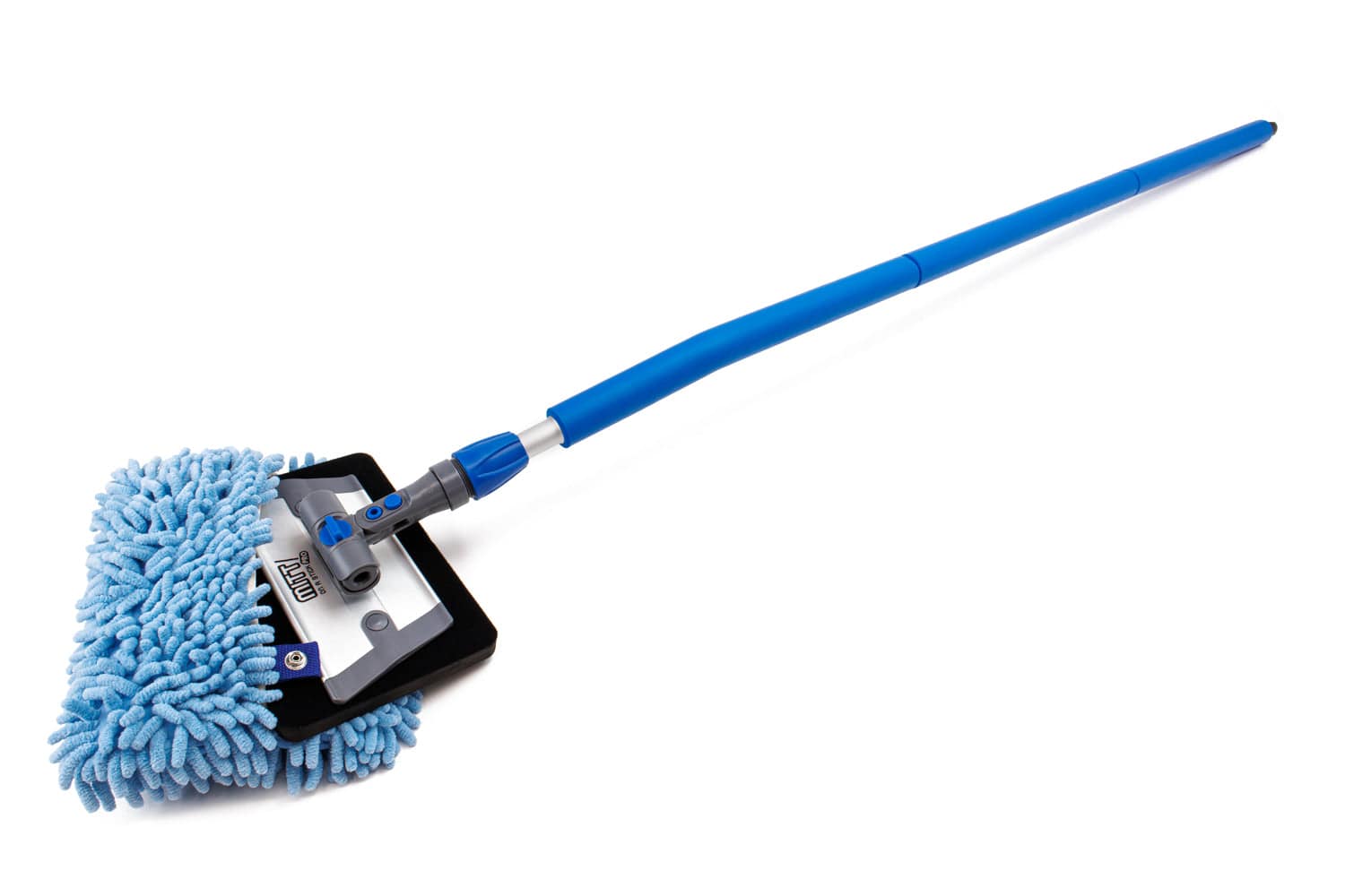 Autofiber [Mitt on a Stick PRO] Brosse de lavage de la tête de verrouillage 360 avec (tige de 61 po)