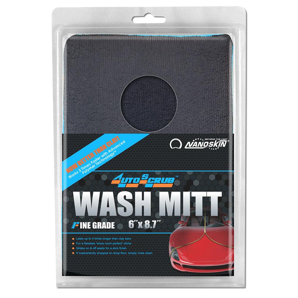 Nanoskin Autoscrub Wash Mitt 6&quot; x 8.7&quot; Fine Grade Passion Detailing