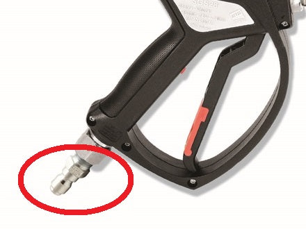 MTM Hydro Stainless Steel Quick Connect Plug 3/8&quot; MPT #24.0082