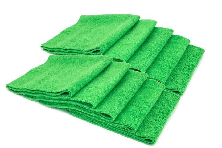 Autofiber [Mr. Everything] Edgeless Microfiber Utility Towel (16 in. x 16 in., 390 gsm) Ensemble de 10