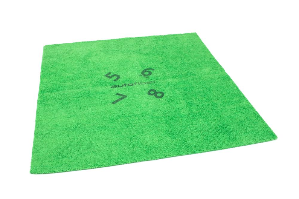 Autofiber [Quadrant Wipe] Microfiber Coating Leveling Towel 390 GSM (16 in. x 16 in.) - 10 pack