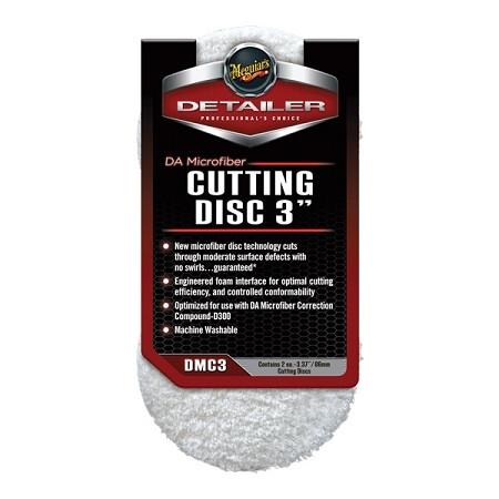 Meguiar&#39;s DA Microfiber Cutting Pad 3inch DMC3 (Sold individually) Passion Detailing