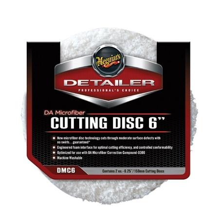 Meguiar's DA Microfiber Cutting Pad 6inch DMC6 (Sold individually) Passion Detailing