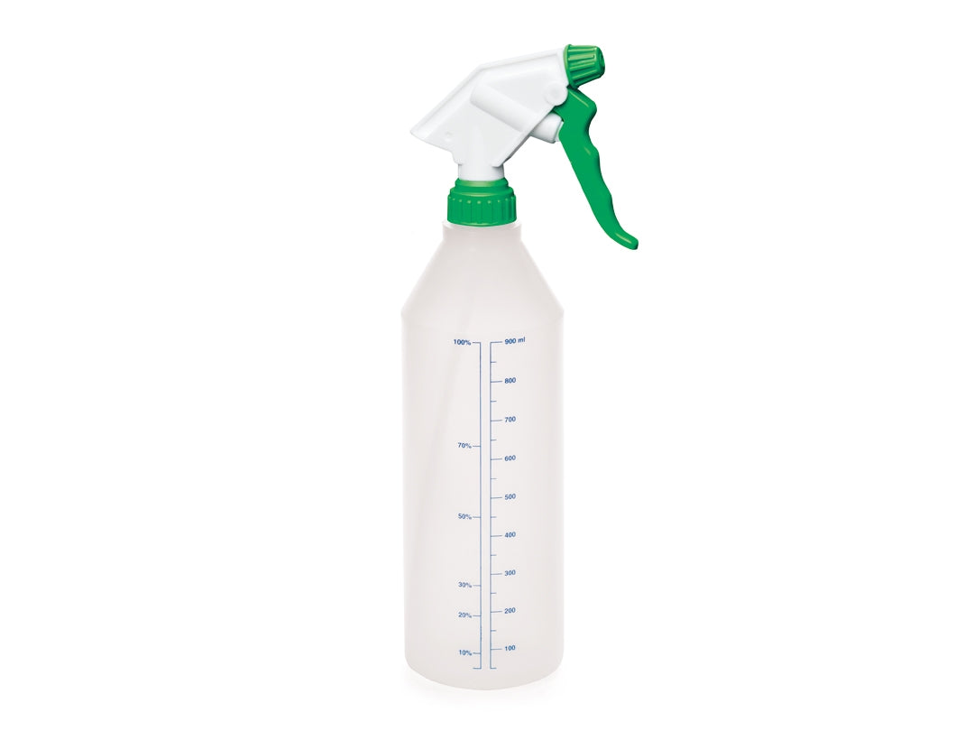 Epoca Bouteille Graduée NBR avec Vaporisateur 1L Blanc-Vert Passion Detailing