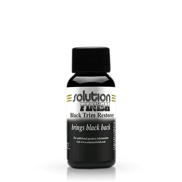 Solution Finish Black Trim Restorer 1oz